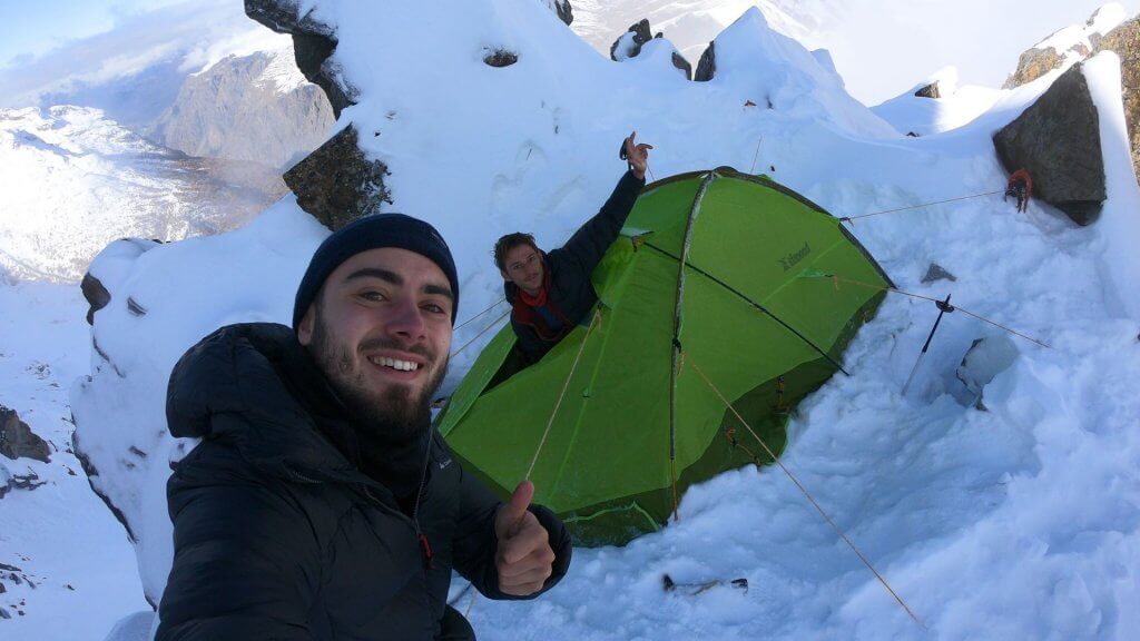 Entraînement alpinisme dans les Alpes