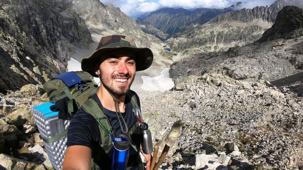 Axel Deambrosis Traversée des Pyrénées à pied