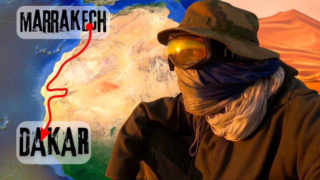 Traversée du Sahara par la côte Ouest