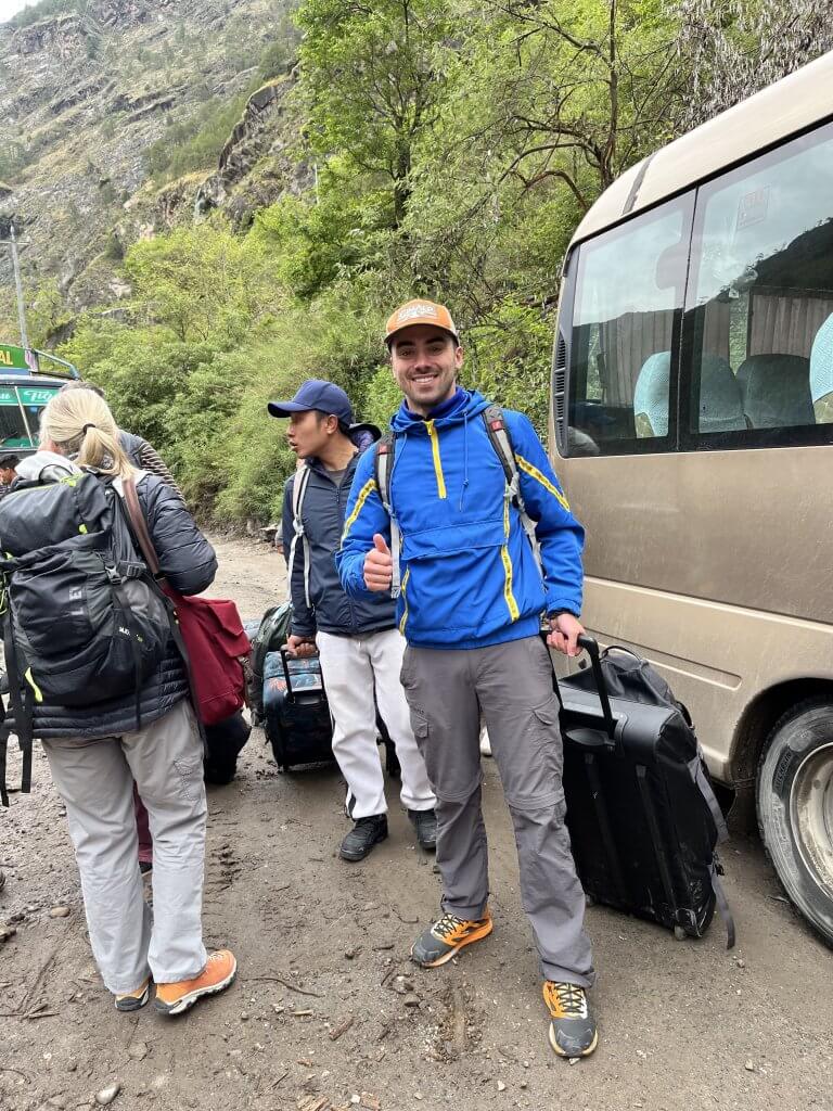 Axel Deambrosis aventurier tour leader népal