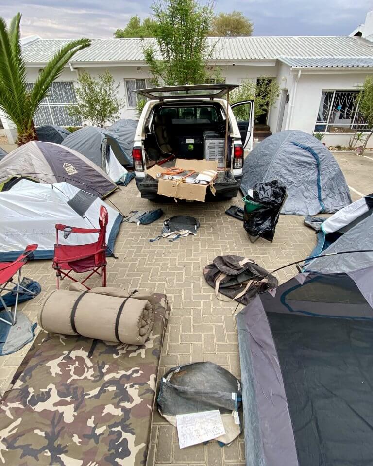 Axel Deambrosis aventurier guide safari namibie