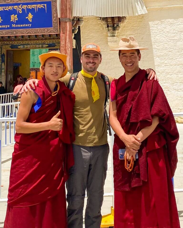 Axel Deambrosis aventurier guide tour leader tibet