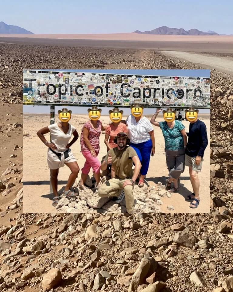 Axel Deambrosis aventurier guide safari Namibie